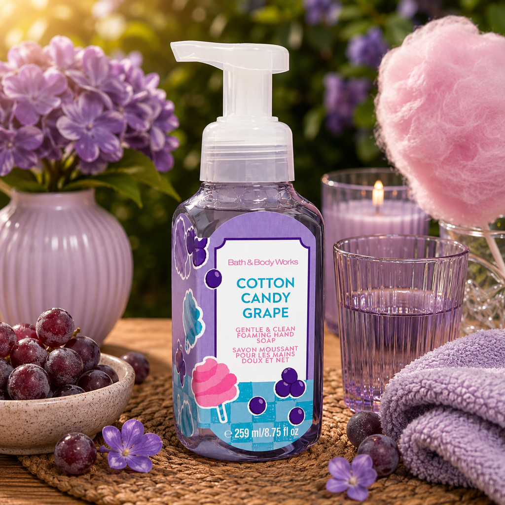 Savon moussant – Cotton Candy Grape