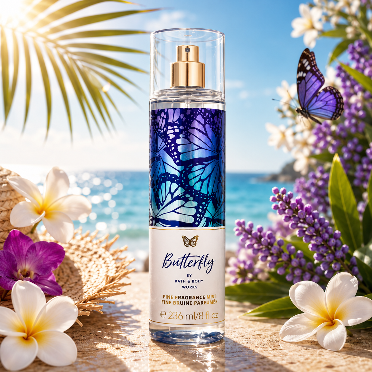 Fine bruine parfumée - Butterfly