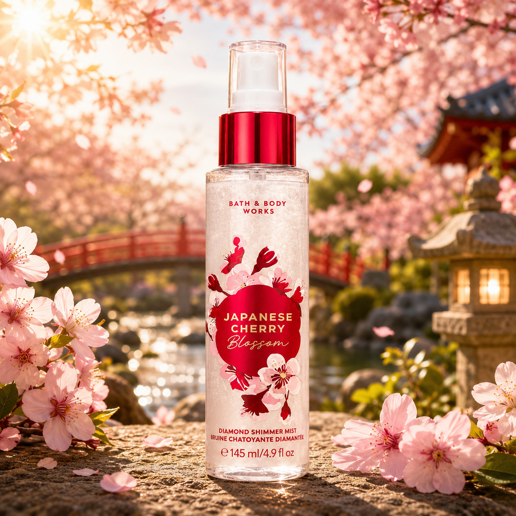 Fine bruine chatoyante diamant - Japanese Cherry Blossom