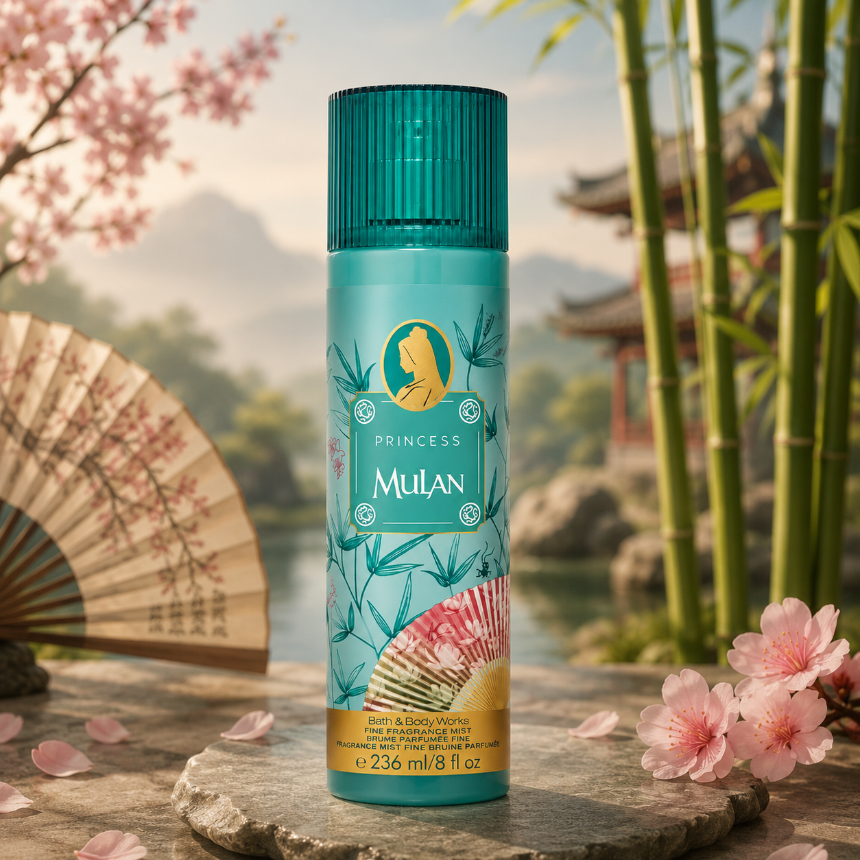 Fine bruine parfumée - Mulan