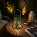 Lanterne LED solaire - Verte