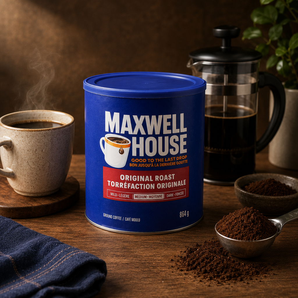 Café Moulu Maxwell House - Torréfaction Originale 854gr