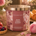 Bougie 3 mèches - Main Street Bakery