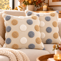 Coussin décoratif 40 x 40 cm – lot de 2