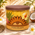 Bougie 3 mèches - Coconut Piña Colada
