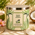 Bougie 3 mèches - Waikiki Beach Coconut