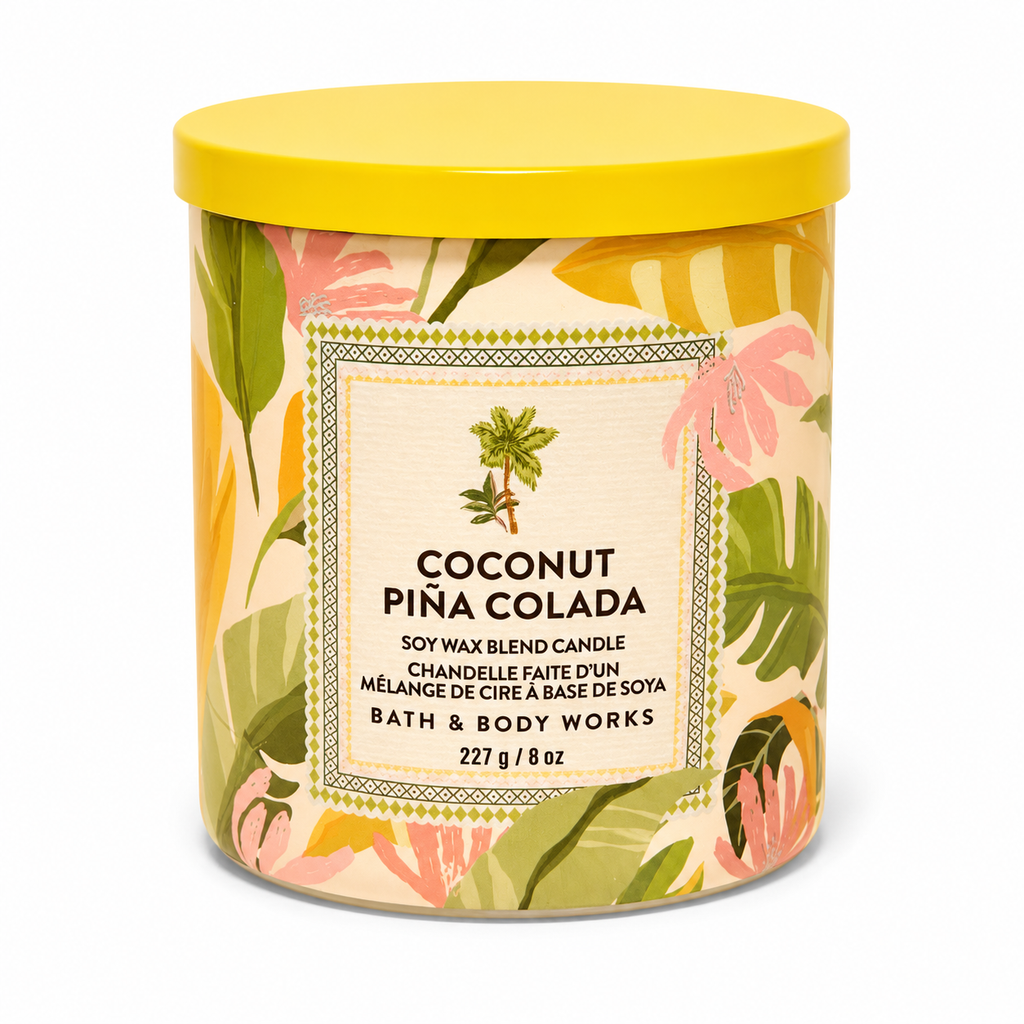 Bougie 1 mèche – Coconut Piña Colada