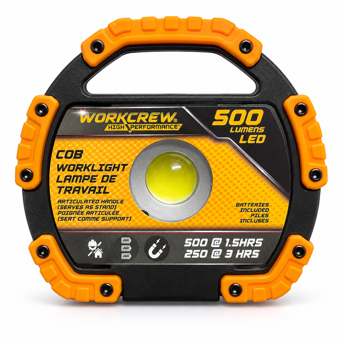 Lampe de travail LED – 500 lumens