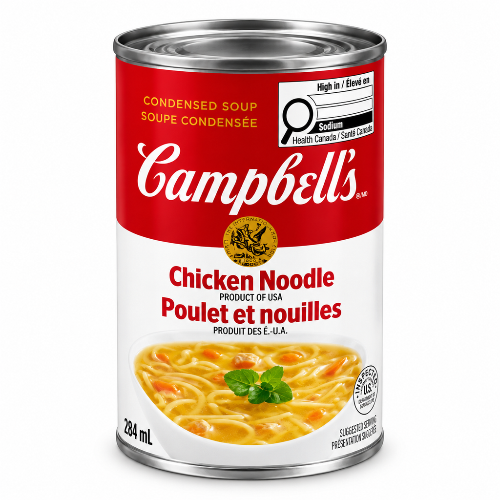 Campbell's - Soupe condensée Poulet et Nouilles 284 ml