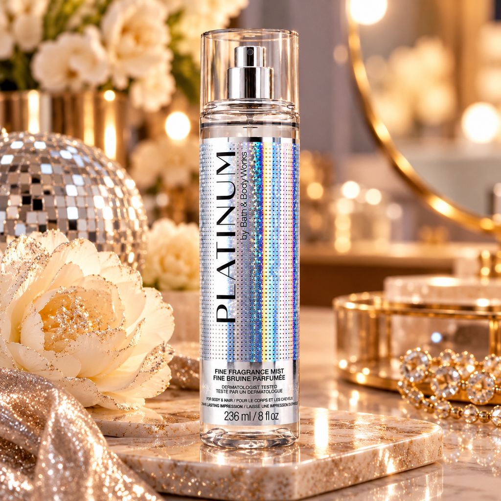 Fine bruine parfumée - Platinum