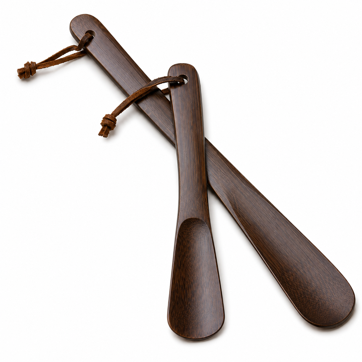 Chausse-pieds en bambou - Lot de 2