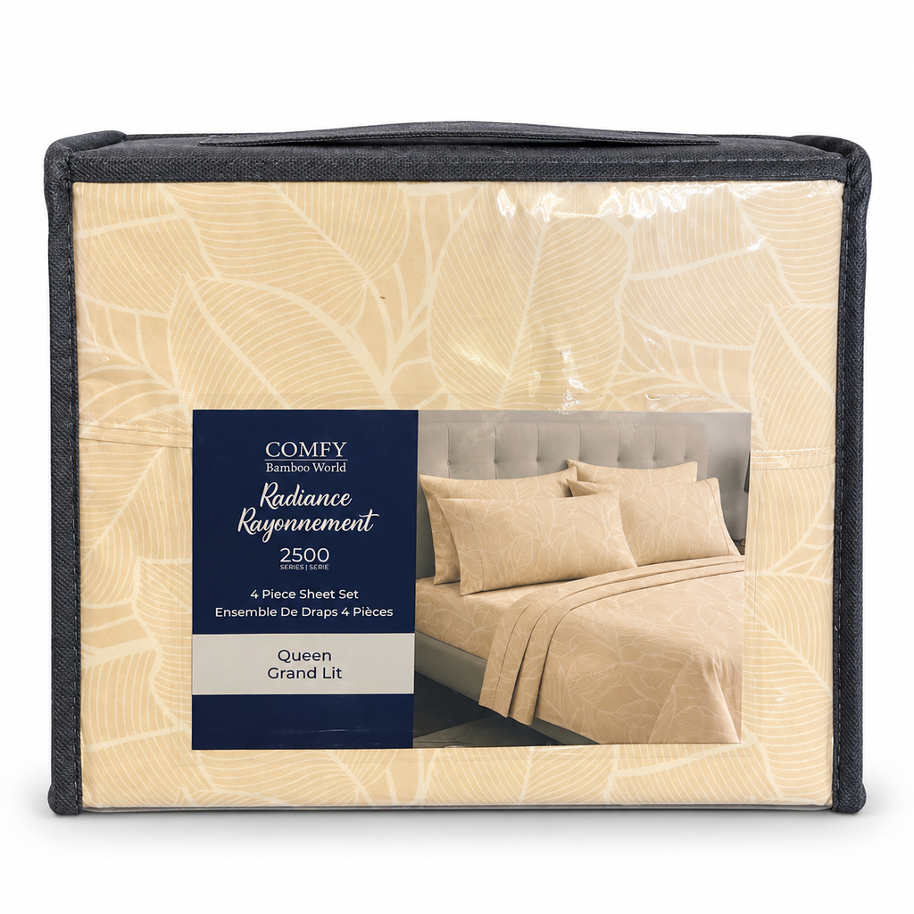 Parure de lit 4 pièces Queen – Rayonnement