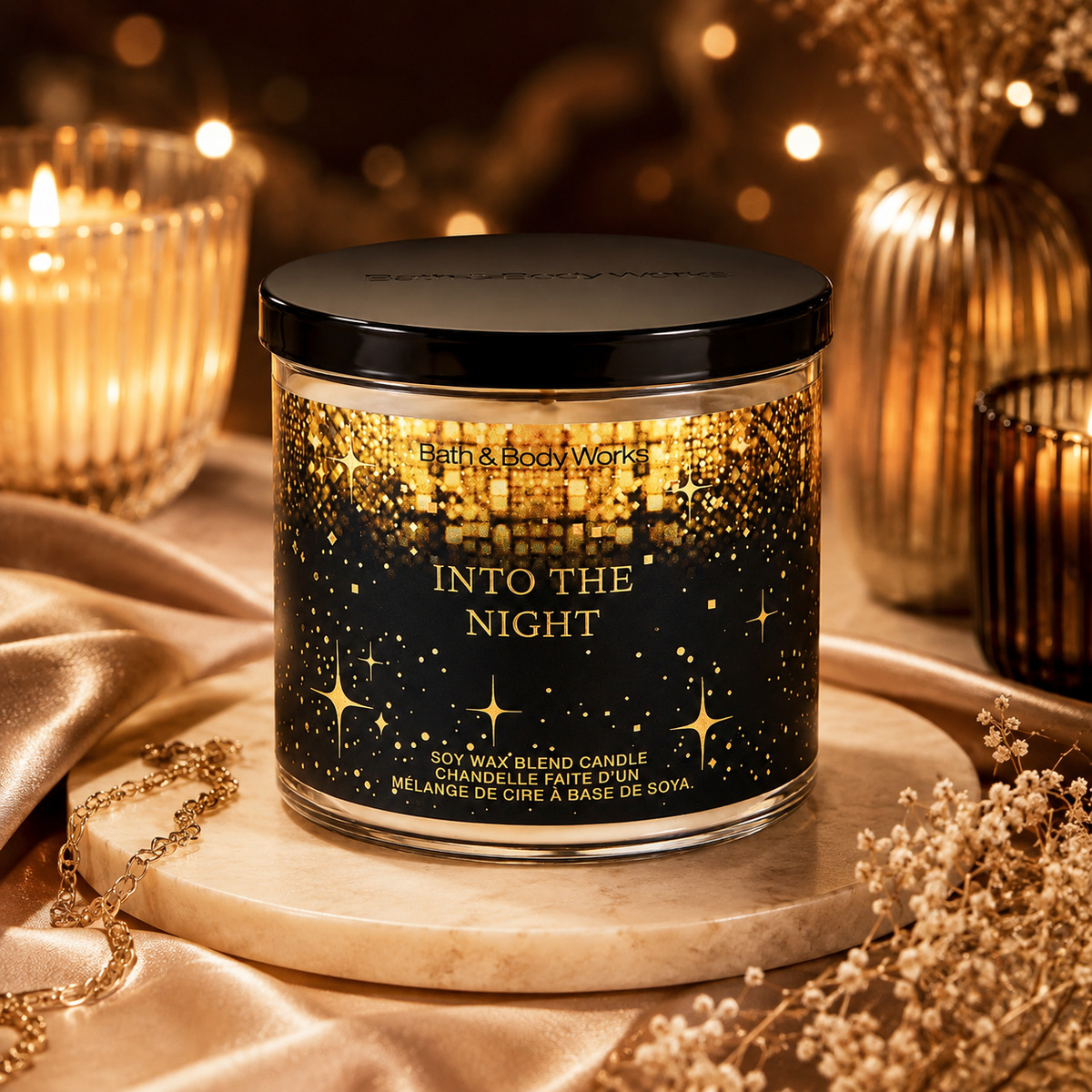 Bougie 3 mèches - Into the Night