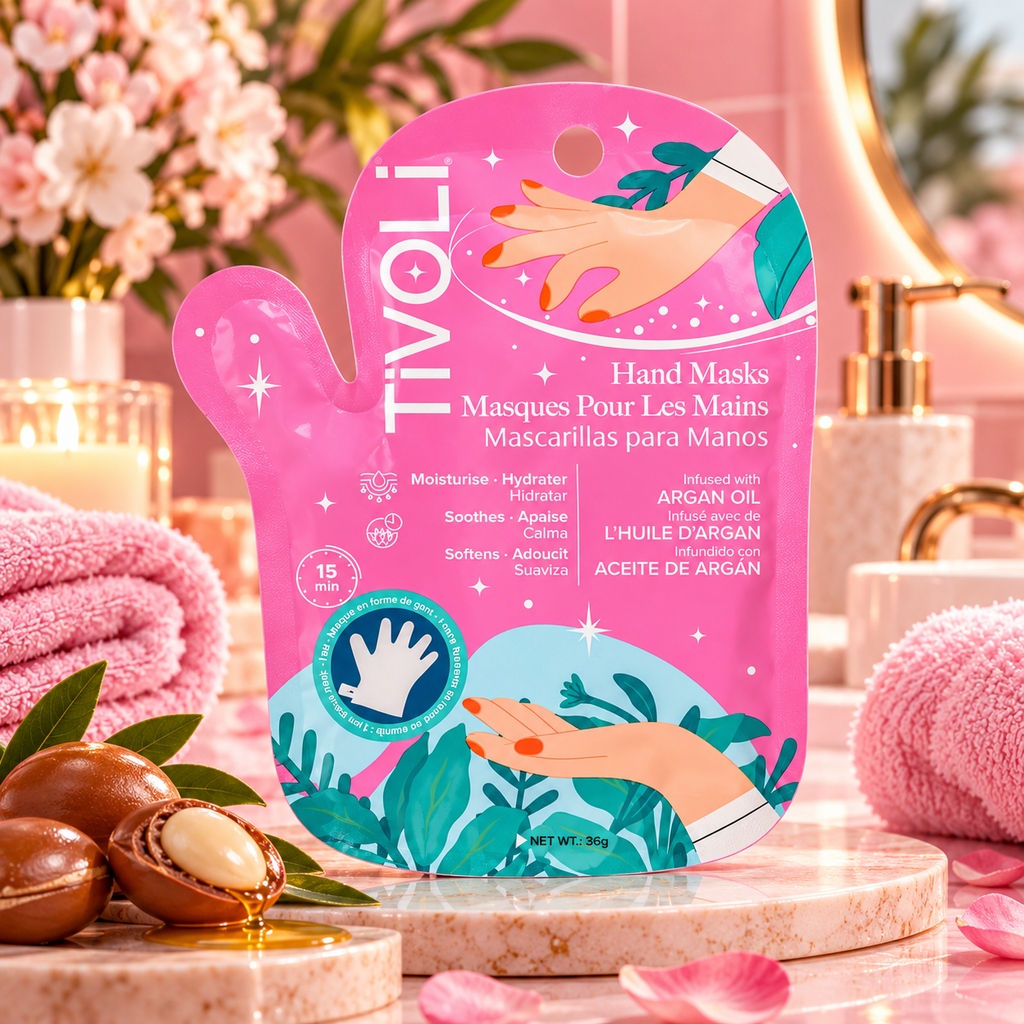 Masque hydratant pour les mains à l’huile d’argan