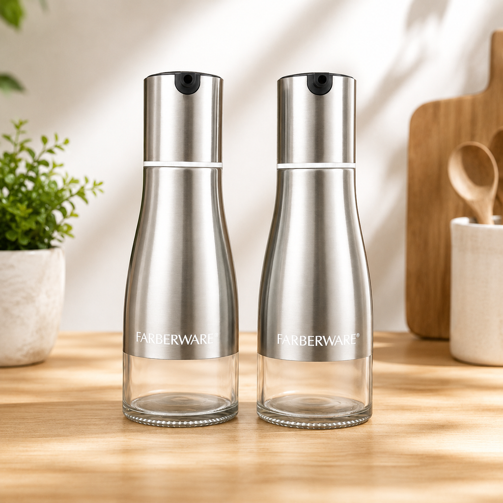 Ensemble Huile et vinaigre Farberware – 2 pièces