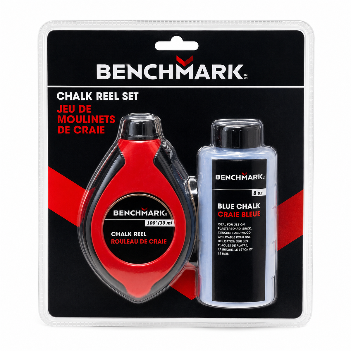 Jeu de moulinet à craie 30 m - Benchmark