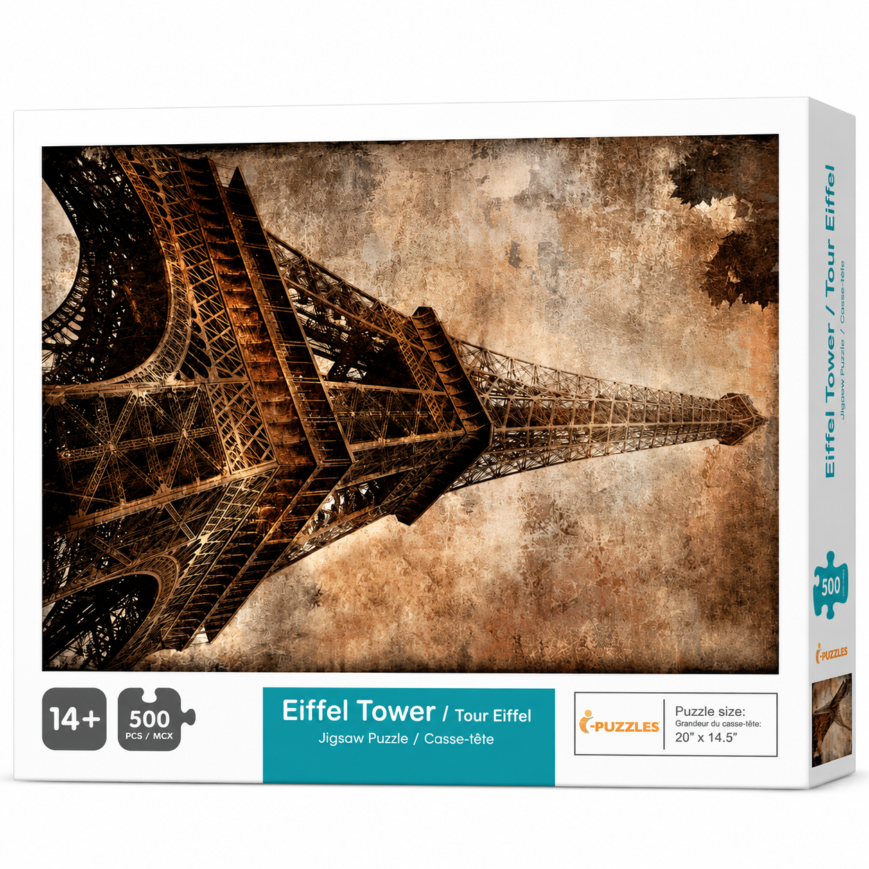Puzzle 500 pièces – Tour Eiffel