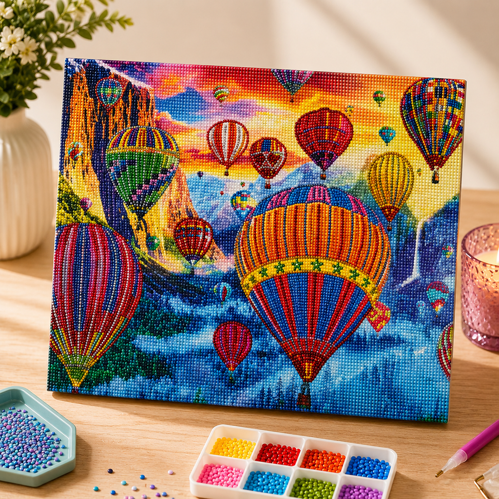 Diamond Painting Montgolfière - 40 x 51 cm