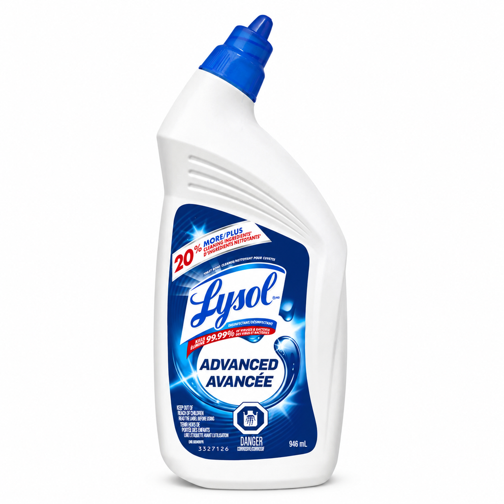 Lysol Advanced – Nettoyant désinfectant pour cuvette WC 946 ml