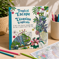 Livre de coloriage créatif – L'Évasion tropicale