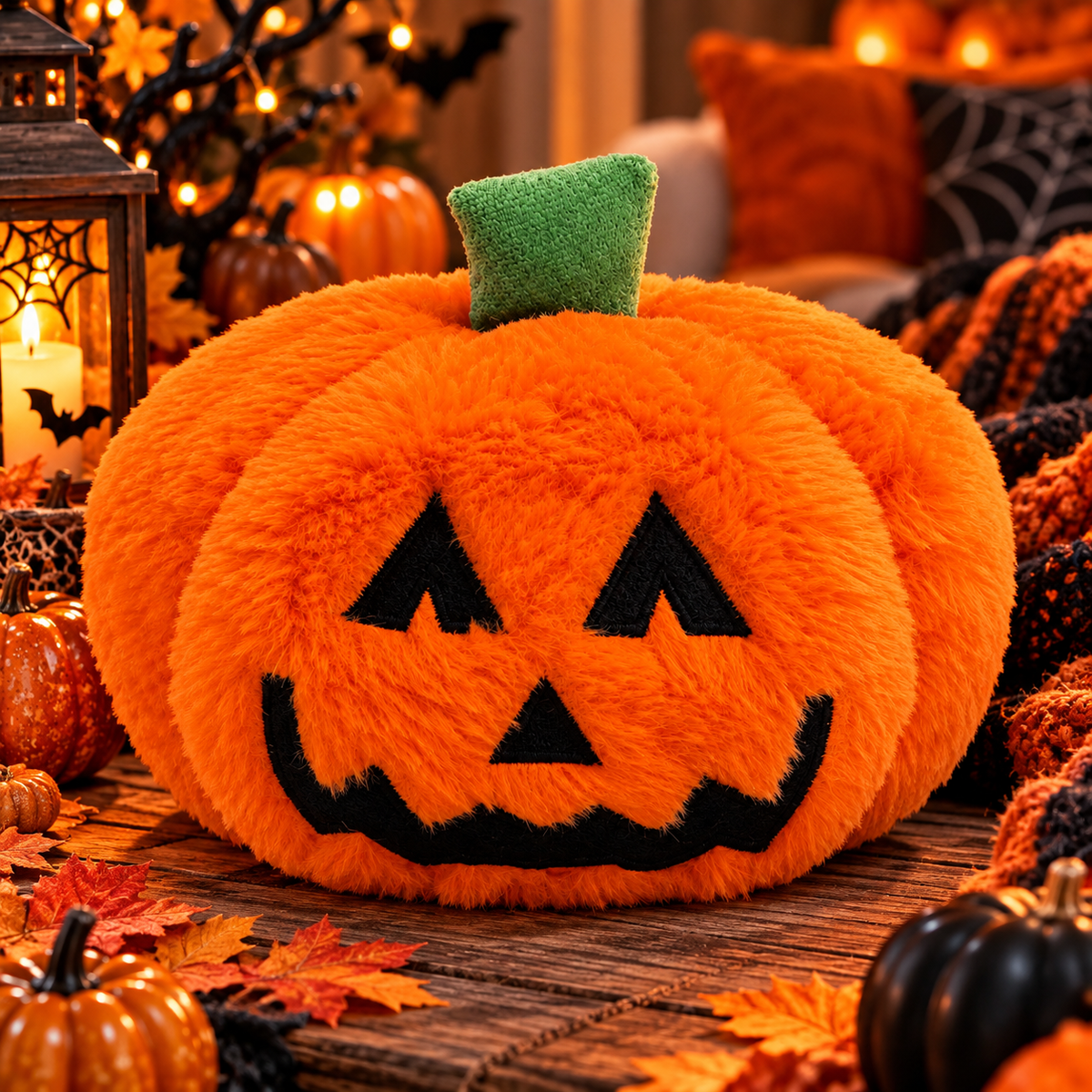 Peluche citrouille – Décoration Halloween