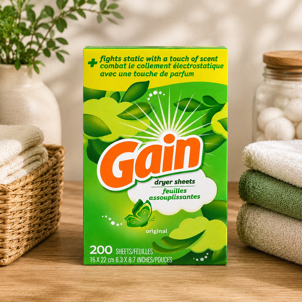 Feuilles assouplissantes Gain Original - 200 feuilles