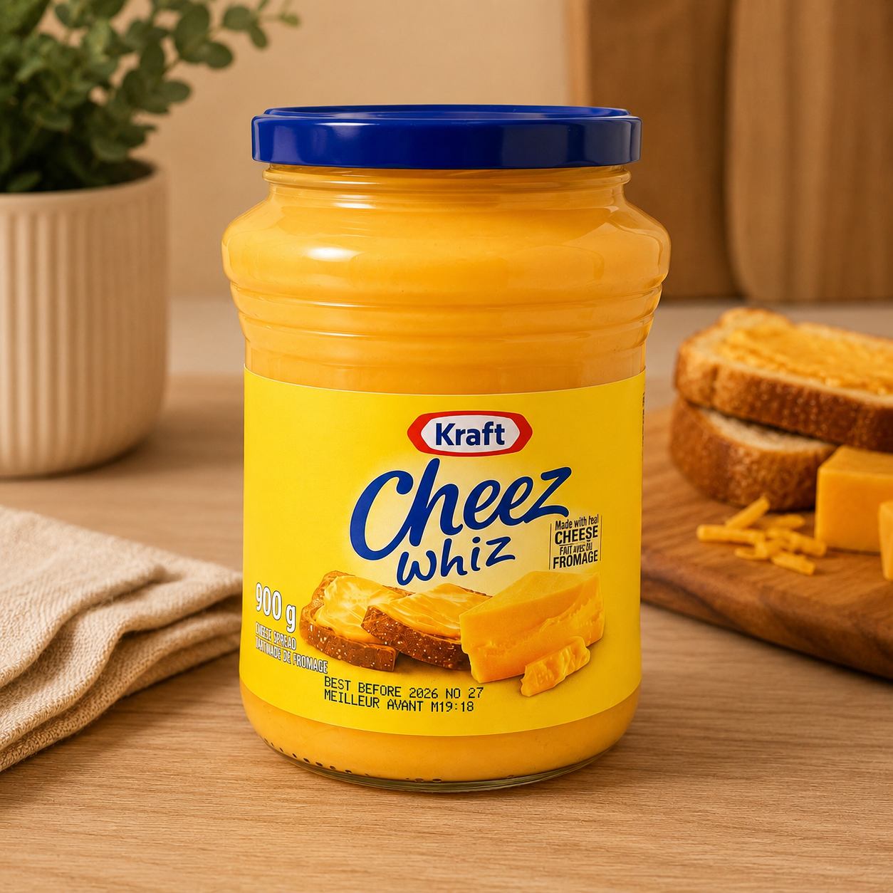 Kraft Cheez Whiz 900 g