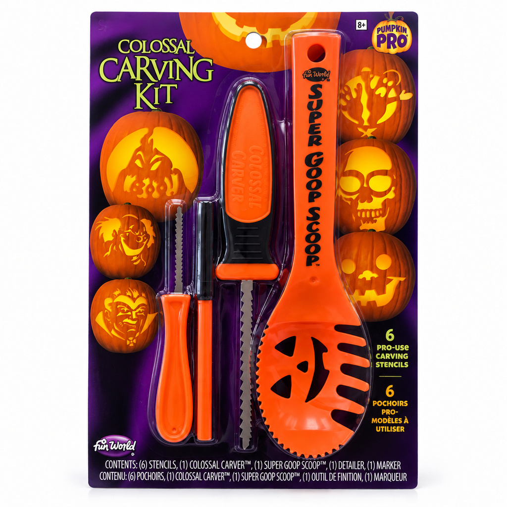 Kit de sculpture de citrouille 10 pièces – Pumpkin Pro