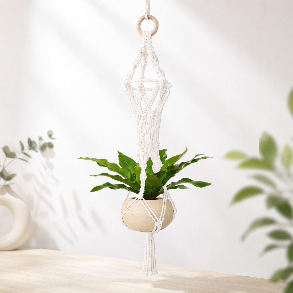 Kit de macramé – Support pour plante DIY
