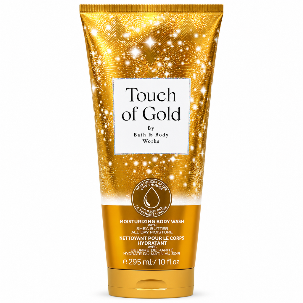 Nettoyant pour le corps hydratant Touch of Gold – 295 ml