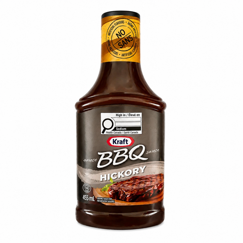 Sauce BBQ Kraft Hickory – 455 ml