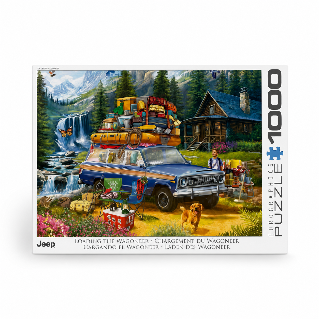 Puzzle 1000 pièces – Chargement du Wagoneer