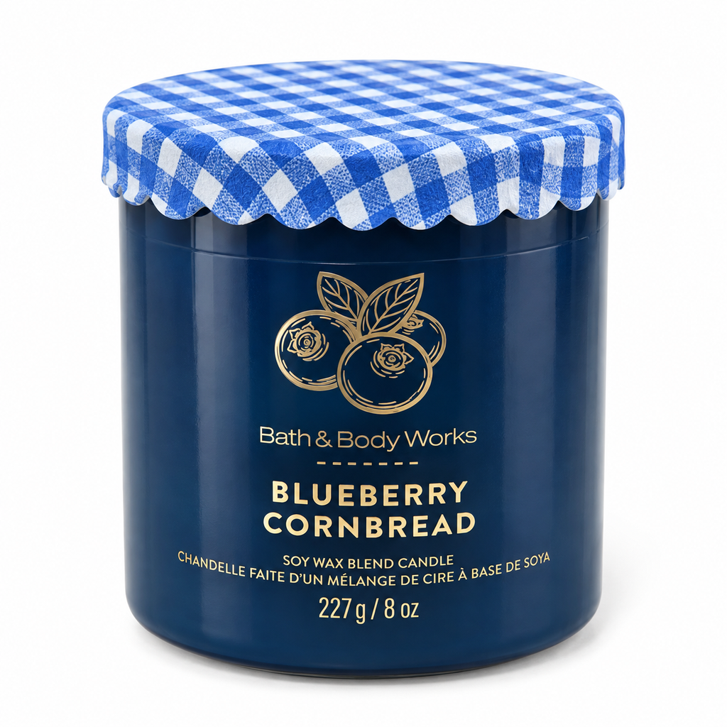 Bougie 1 mèche - Blueberry CornBread
