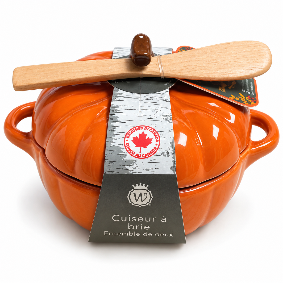 Cuiseur à brie en forme de citrouille
