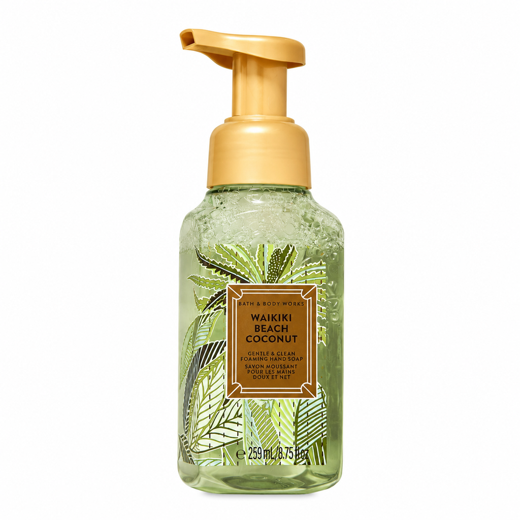 Savon moussant – Waikiki Beach Coconut
