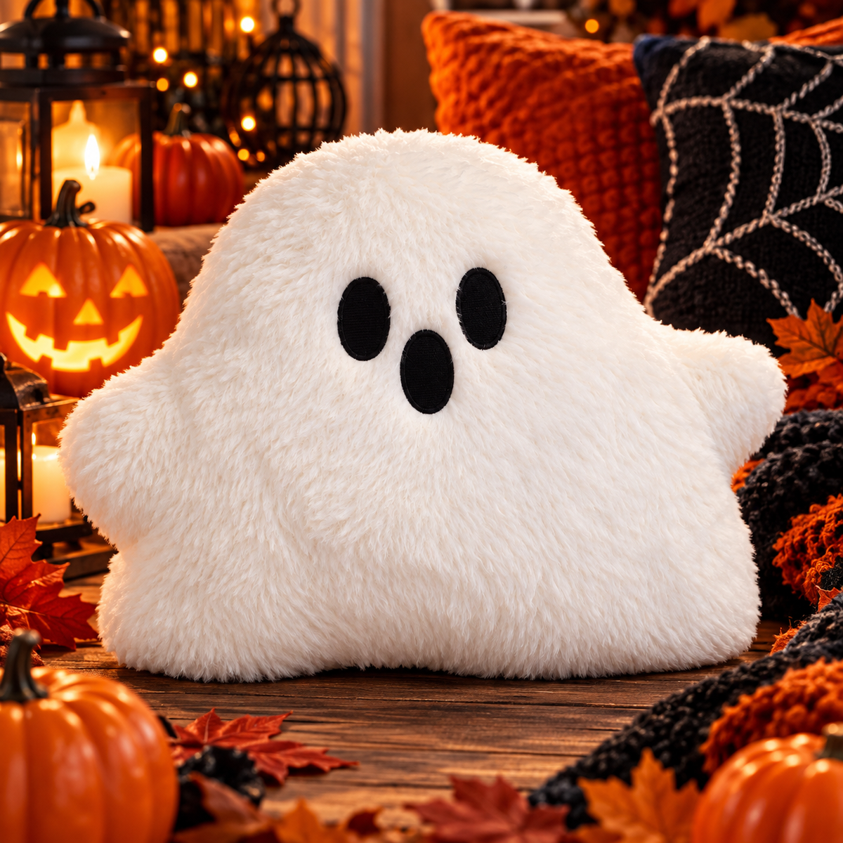 Peluche fantôme – Décoration Halloween