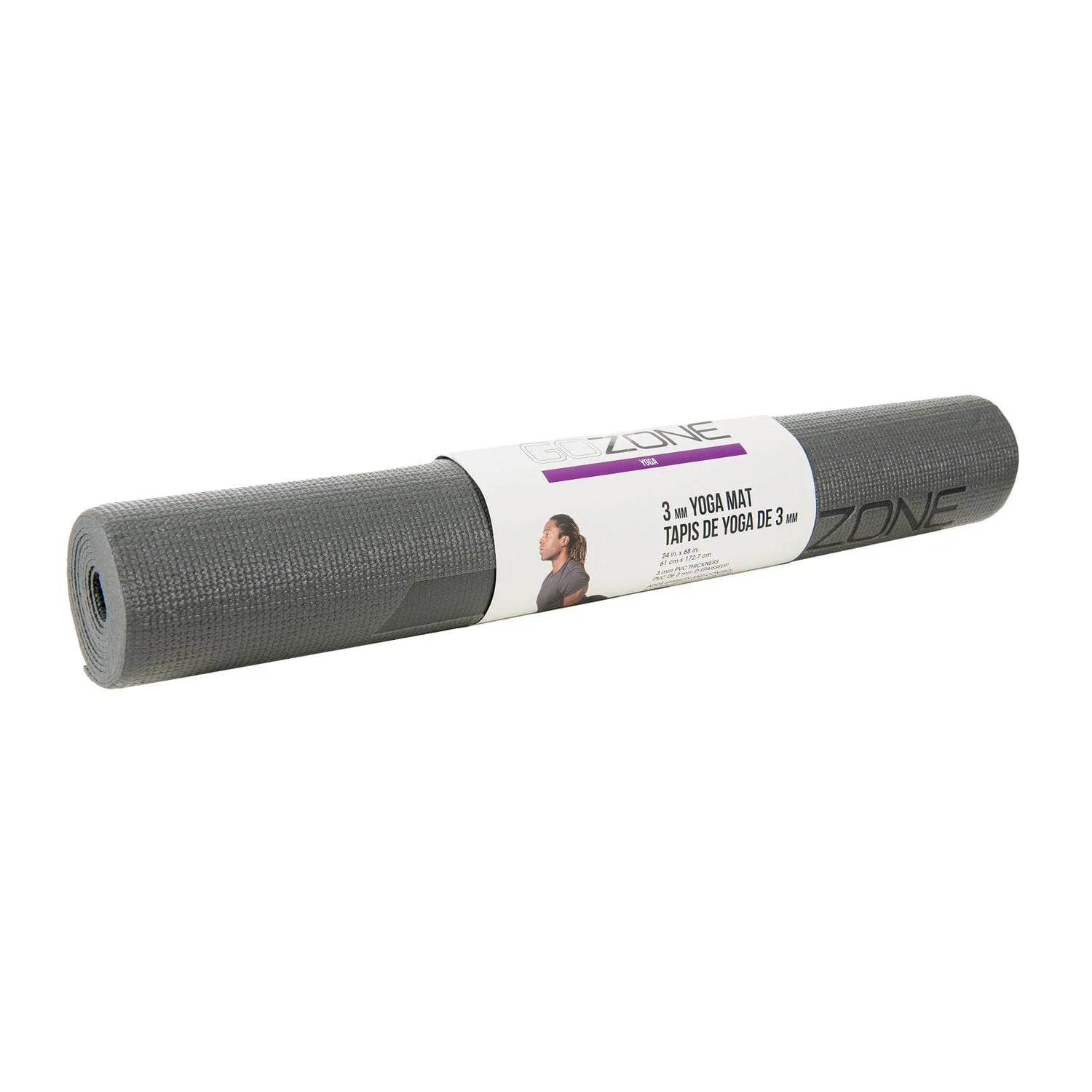 Tapis de yoga - Gris