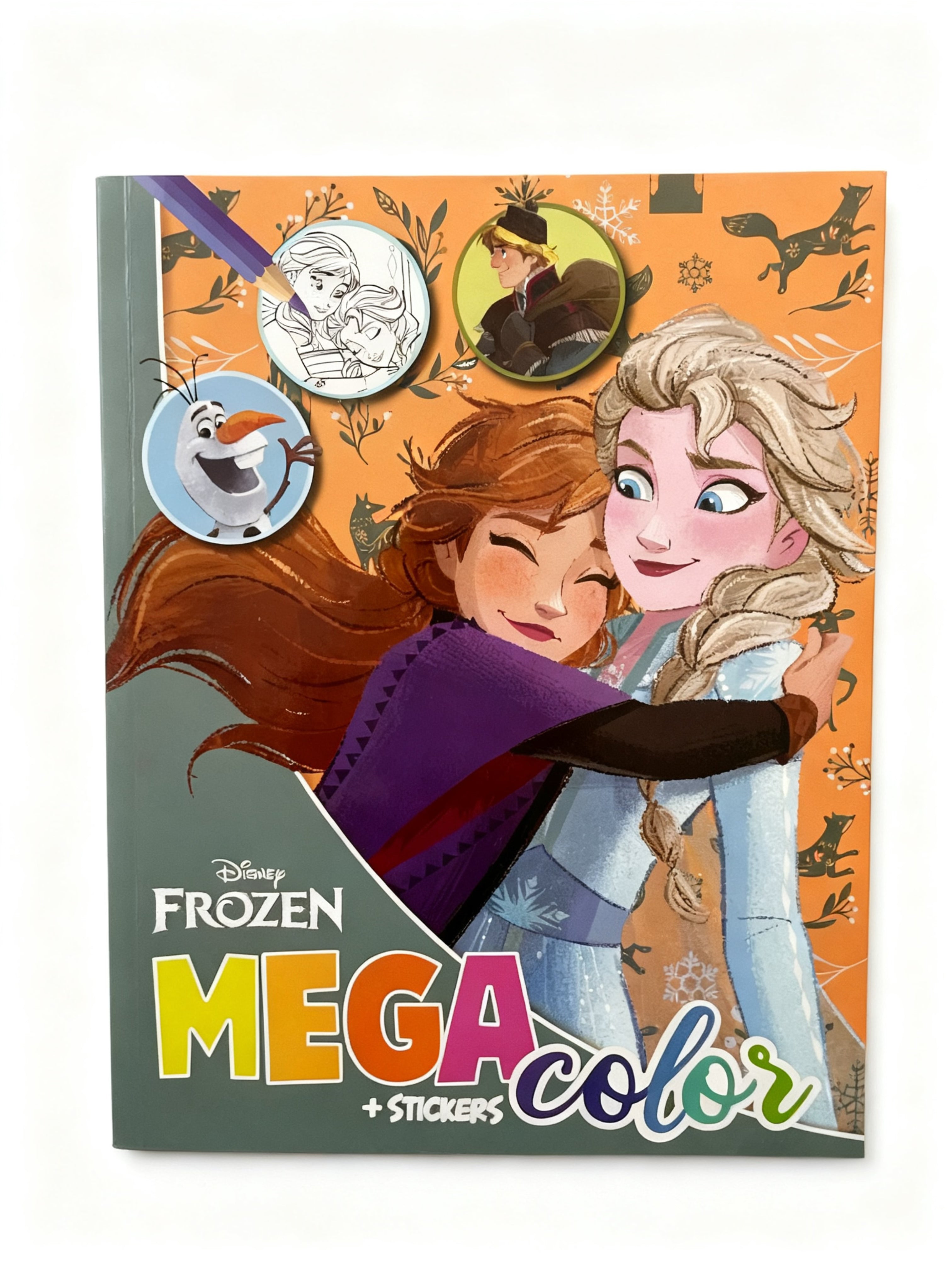 Livre de coloriage - Mega Color + Stickers