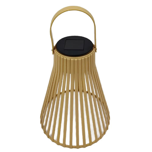 Lanterne LED solaire - Beige