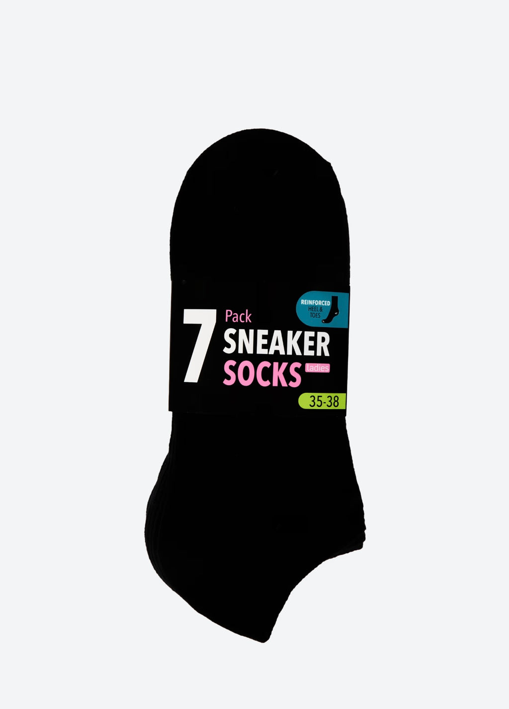 Socquettes noires - Lot de 7 paires