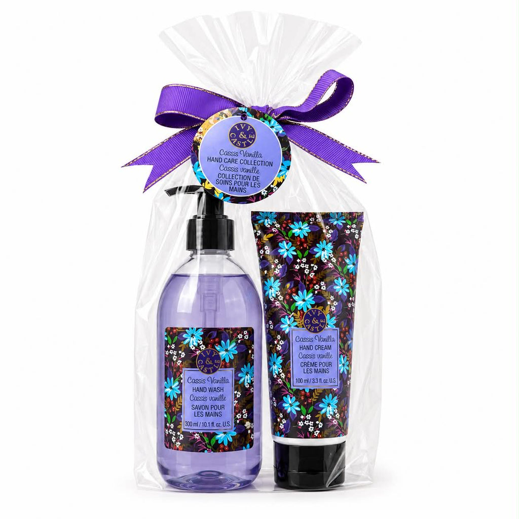 Coffret de soins pour les mains – Cassis Vanille