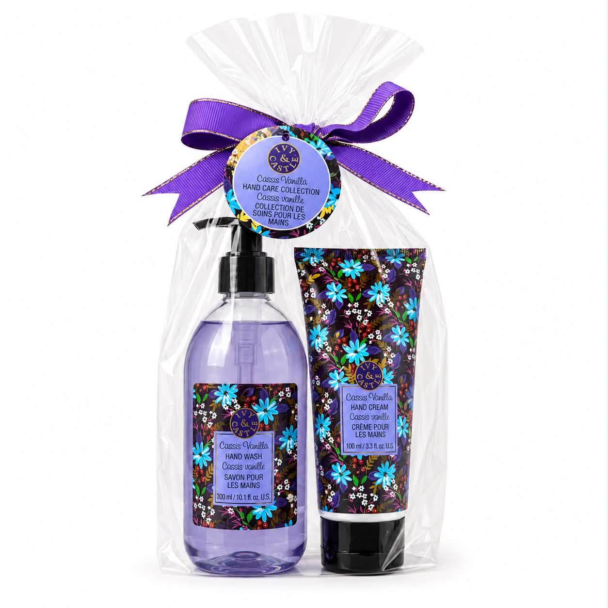Coffret de soins pour les mains – Cassis Vanille