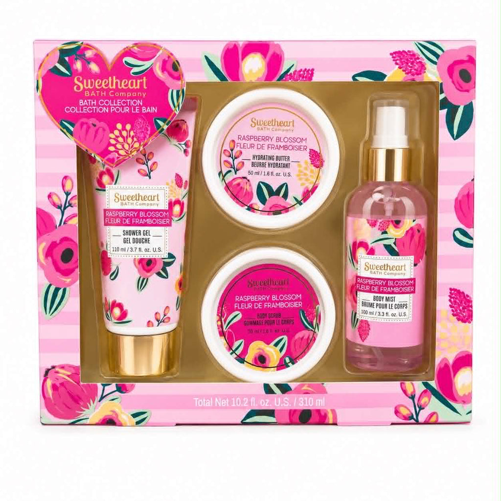 Coffret pour le bain – Fleur de framboisier